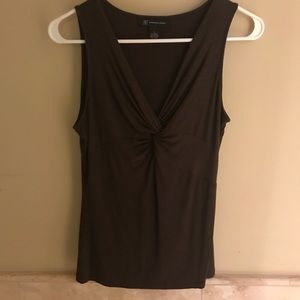 INC like new dress tank. Sparkle gold accents..